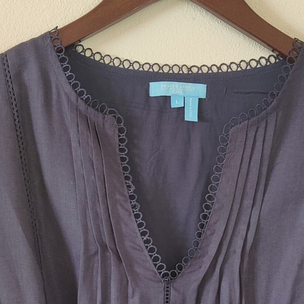 Draper James Navy Mini Dress - Picture 6 of 9
